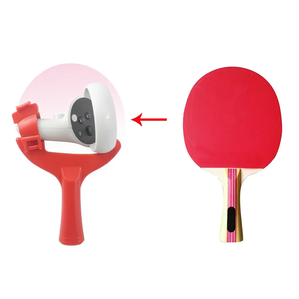 Table Tennis Paddle Grip for Oculus Quest 2 Touch Controller Playing