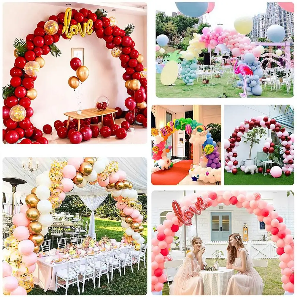 Collapsible Rod for Balloon Arch Versatile Balloon Arch Kits for Party Decorations Easy Assembly Reusable Stands Graduation