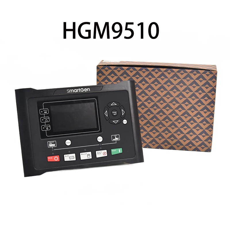 

HGM9510 Оригинальный автоматический старт стоп дизельный генератор параллельный модуль контроллера ЖК-дисплей Панель управления приводом
