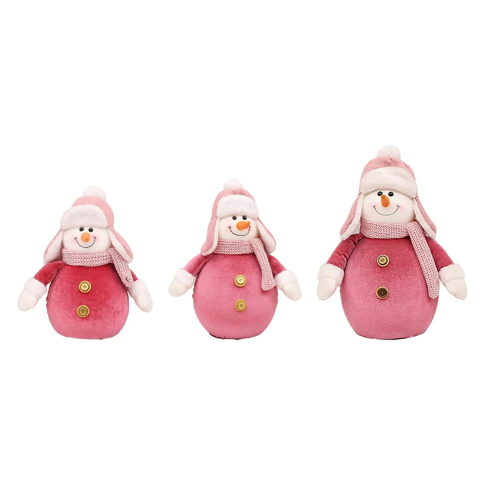 

Christmas Tabletop Decoration Snowman Doll for Centerpiece Shelf Living Room