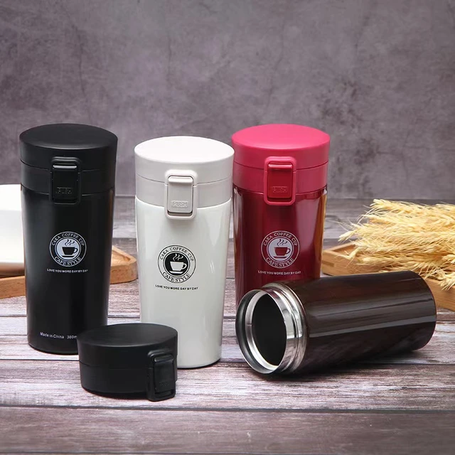 380ml New Creative Stainless Steel Coffee Thermos Vaccuum For Men And Women