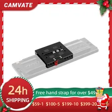 

CAMVATE Camera Quick Release Baseplate With Locking Lever & 3/8"-16 Mount Studs For Standard ARRI Dovetail Bridge Plate Sled New