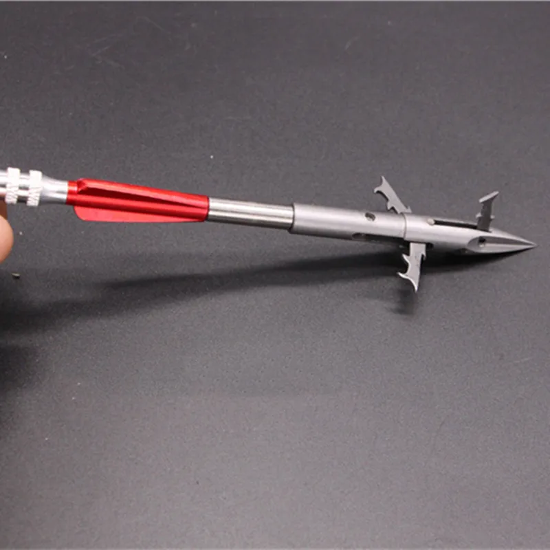 

5/10pcs Three Barb High Quality Stainless Steel Arrow Bow Missile Head Shooting Fish Dart Hunting Shooting Slingshot Arrowhead