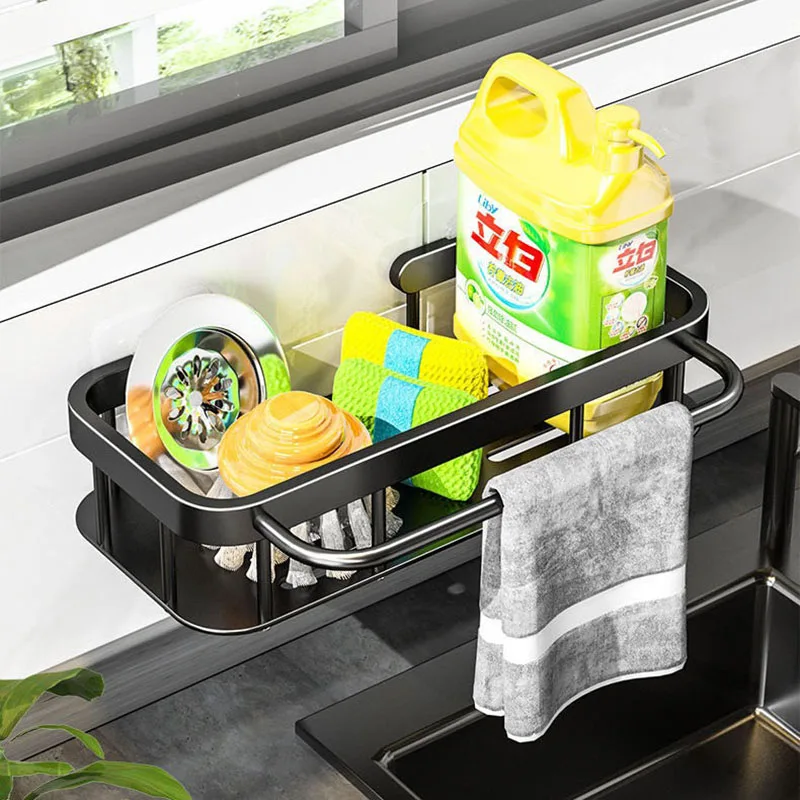 1 PC Multifunctional Kitchen Rack Spice Storage Rack Wall Mounted Kitchen Utensil Shovel Hook for Items Storage