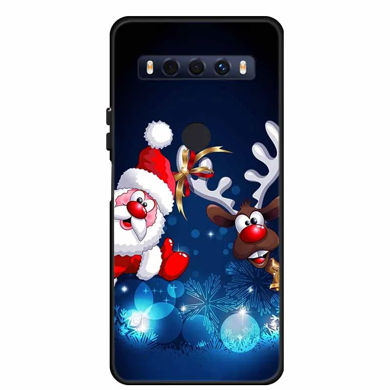 Christmas Silicone TPU Soft Phone Case Cover - Festive Protector