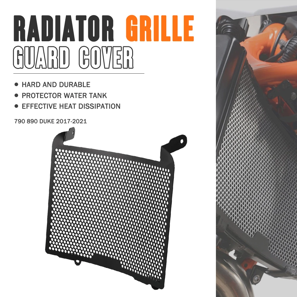 

FOR 790DUKE 790 2019 2020 890duke Accessories 2020 2021 2022 2023 Motorcycle Radiator Grille Guard Protective Cover Protector