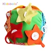Cubic Activity Learning Toy Sensory Toy Sensory Toy with Zippers, Latches, Buckles, Laces, Snaps, Buttons and More 1