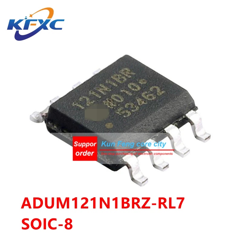 

ADUM121N1BRZ SOIC-8 Original and authentic ADUM121N1BRZ-RL7 Dual channel digital isolator chip