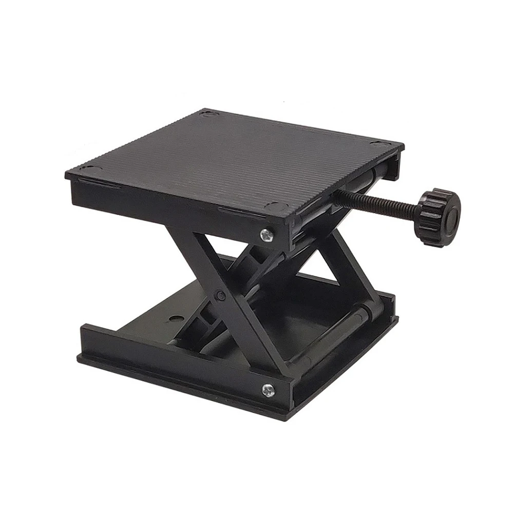 Portable Woodworking Lift Table Machinery Router Lifter Adjustable Engraving Laboratory Lift Platform Workbench 30-90mm woodworking lift table