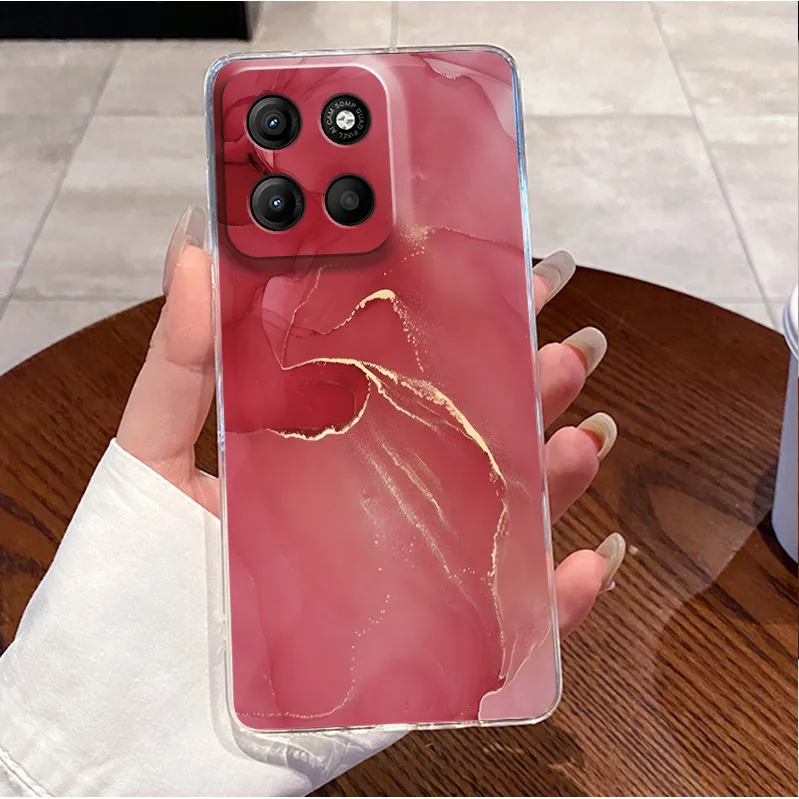 Luxury Cute Love Rabbit Clear Soft TPU Silicone Phone Case Cover
