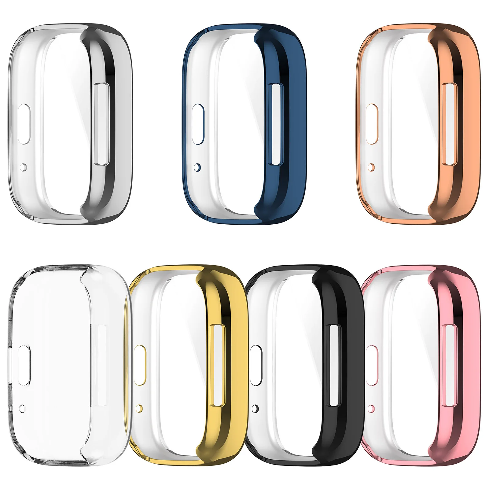 Premium TPU Silicone Case with Glass Screen Protector