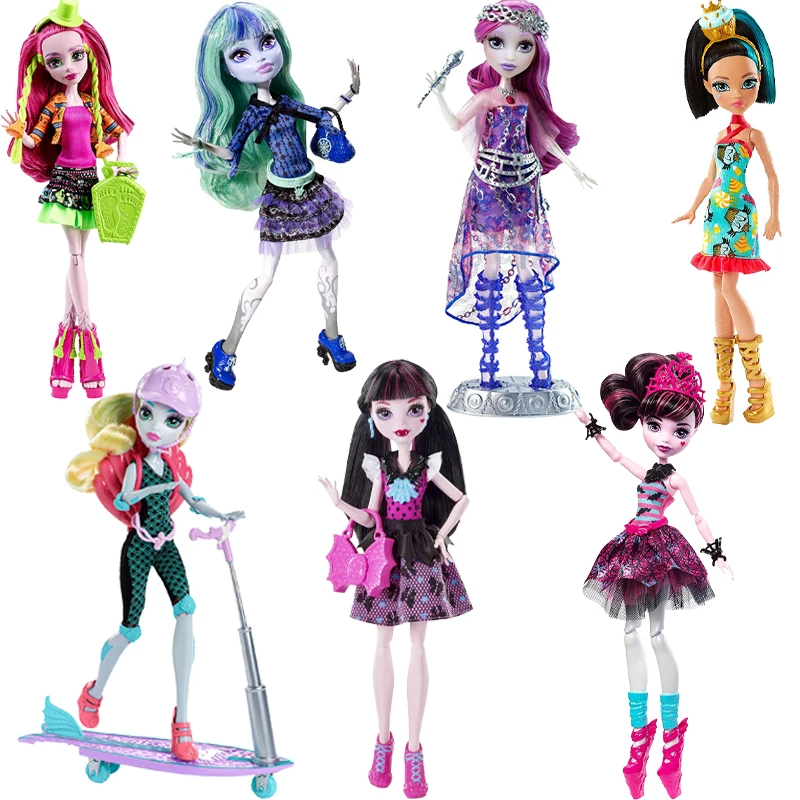 Originale Rare Monster High Doll Senza Imballaggio Bambola Giocattoli Per Bambini Ragazza Monster Vestiti Alti Bambola Monst Conaughesabomb10