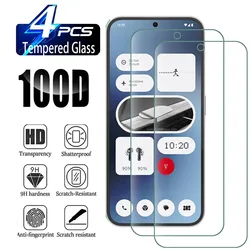 Premium HD Tempered Glass Screen Protector - 2/4 Pack, 9H Hardness - 2 Pieces (For Phone (2a) Plus)