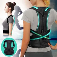 Adjustable Back Posture Corrector With Breathable Shoulder And Waist Support Straps For Boys And Girls To Relieve Back Pain 1