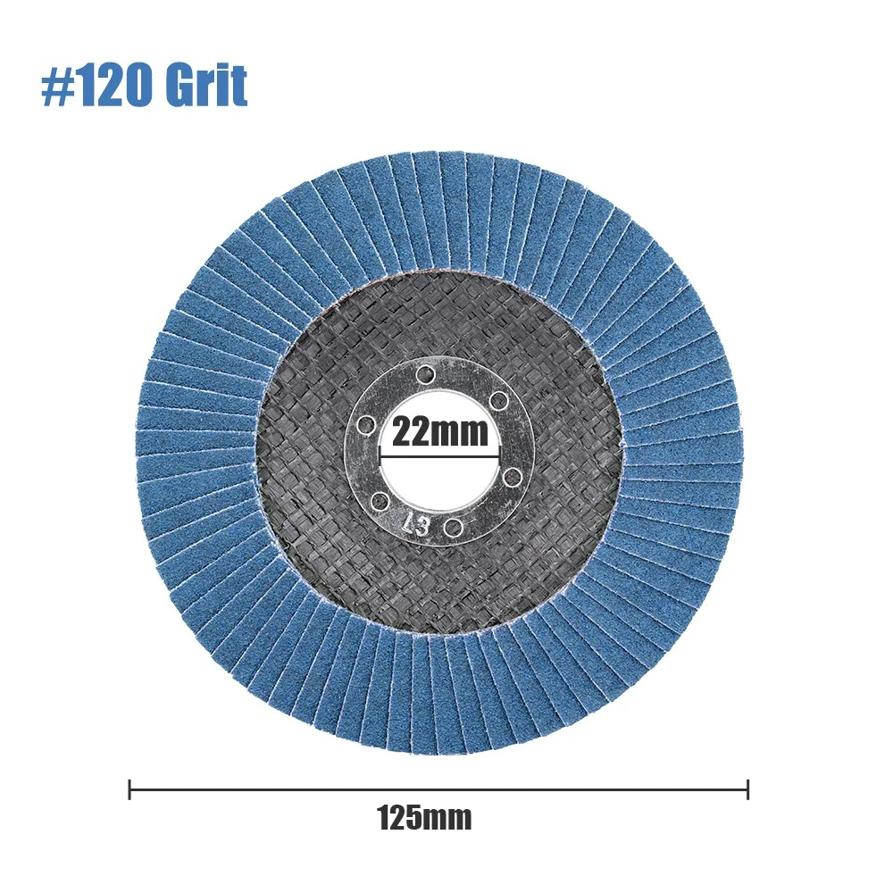 1pc 120 Grit 125mm
