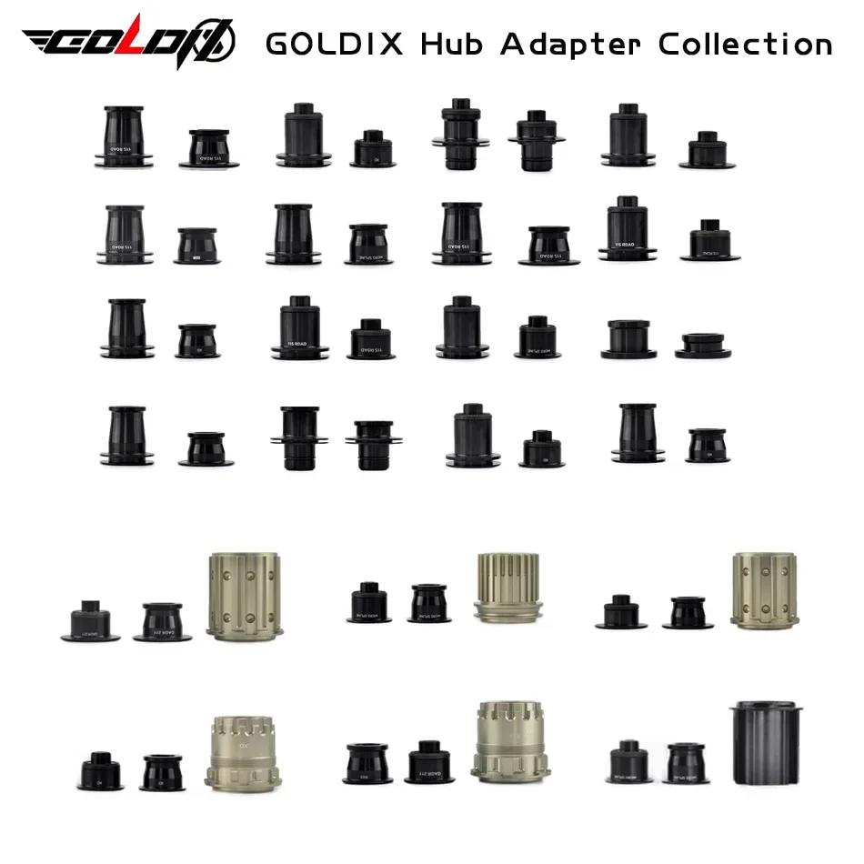 Spedizione Gratuita Goldix Mountain Road Gravel Bike Hub Adapter Per M370 310 180 Series Per Shimano/Sram 11S 12S
