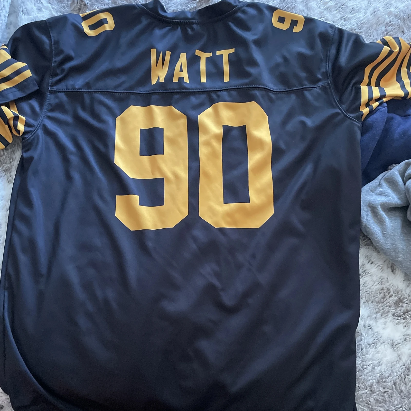 Maillot Football Américain Personnalisable – Nom Et Numéro Imprimés – Tissu Respirant Séchage Rapide – Tailles S-7XL