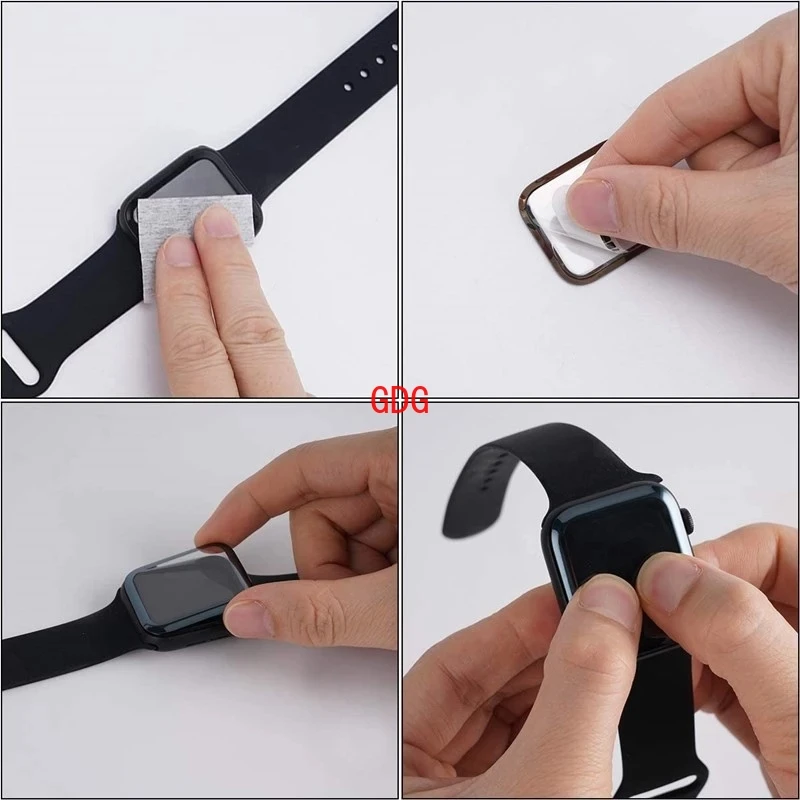 1-4PCS Protector Film for Apple Watch 7 6 SE 5 4 3 Screen Protectors 40MM 41MM 42MM 44MM 45MM on Iwatch 4/5/6/SE/7 Series 38mm