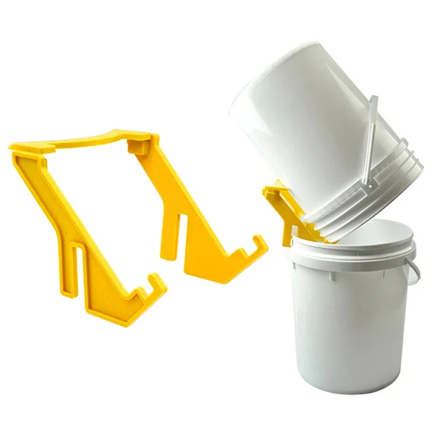 Méhészet Mézes Gallon Vödör Tartó Műanyag Állvány Keret Markolat Méhek Szerszámok Méhészeti Felszerelések Készletek