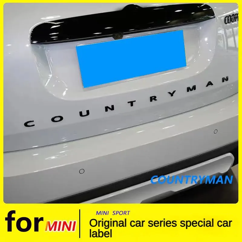 1PCS 3D Metal ALL4 Emblem Sticker For MINI R60 R61 F60 F54 F55 F56 Cooper S Countryman CLUBMAN Car Trunk Fender Decal