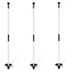 Set of 3 Golf Putting Green Flagstick Flag Stick for Yard Portable Fiberglass 2-Section Golf Pole Pin Flagpole Mini Golf Set 1