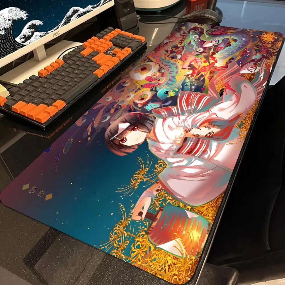 Hot-Blooded Anime N-Noragamies  Mouse Pad E-Sports Rubber Mouse Pad Mecha Pioneer Anti-Slip Extra Large Computer Laptop Desk Mat