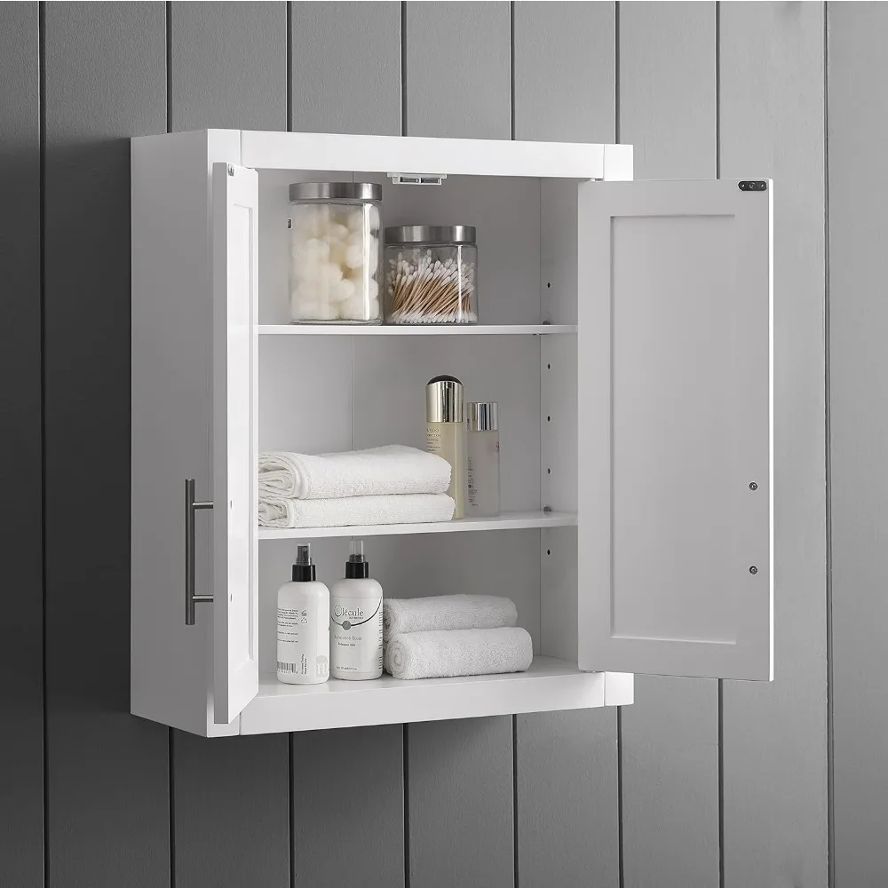 Bathroom Shelf White Savannah Bathroom Wall Cabinet Cabinets Vanity Closet Storage Furniture Home