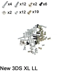 Enhanced Repair Screw Kit for Nintendo Game Consoles - Complete Set with Screwdriver (New 3DS LL XL)