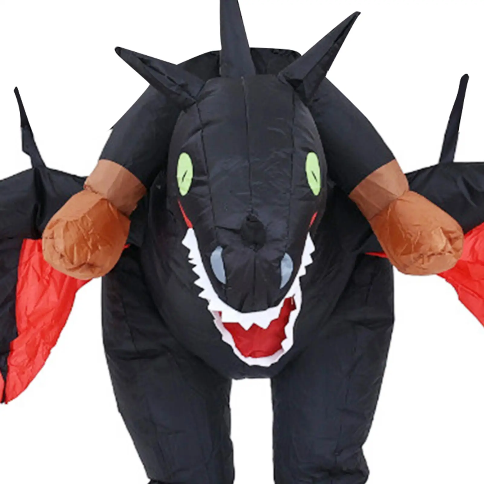 Inflatable Halloween Dragon Costume Dress up Suit with Air Blower Outfit for Festival Stage Performance Party Carnival Holiday Inflatable Halloween Dragon Costume Dress up Suit with Air Blower Outfit for Festival Stage Performance Party Carnival Holiday
