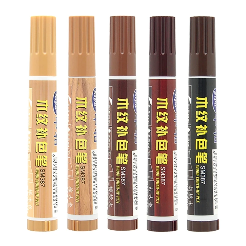 Furniture Markers Touch up, Wood Furniture Repair Tool, Wood Scratch Repair Pen for Stains Scratches Hardwood Floors