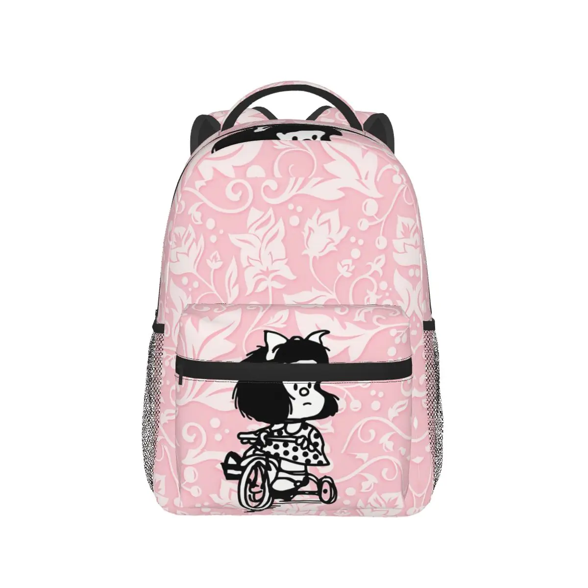 

Back To School Copia Kawaii Cool Backpack School Boy Girl Anime Mafalda Travel Backpack