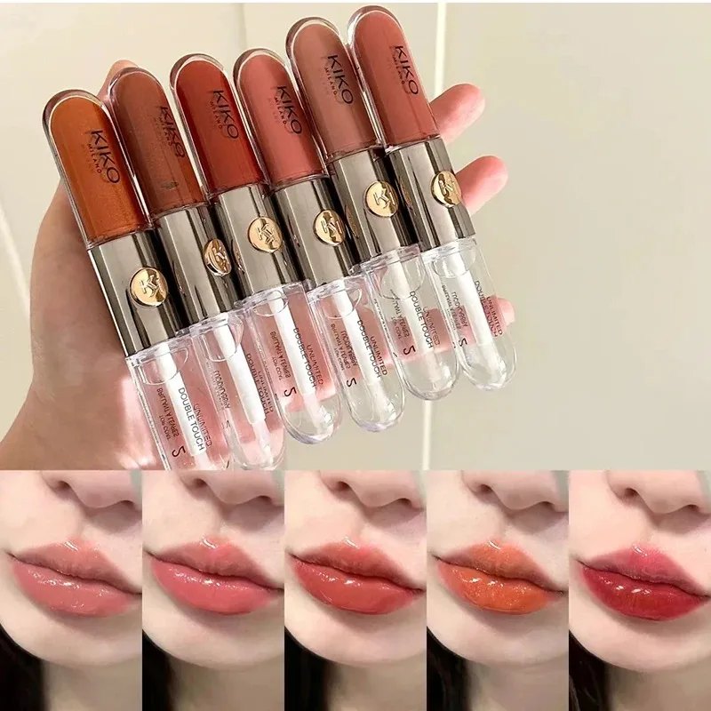 KIKO 3D Liquid Lip Glaze Transparent Lip Gloss Mirror