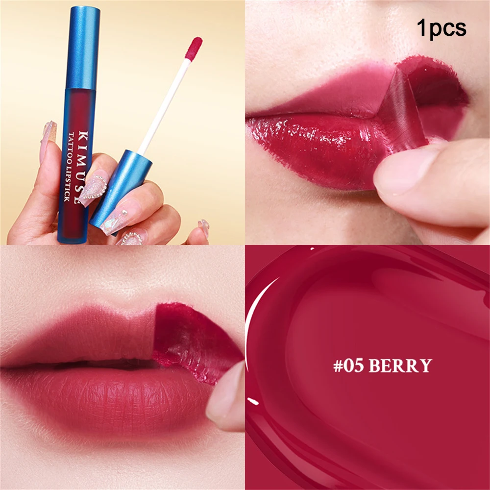 

Peel Off Liquid Lipstick 5 Color Waterproof Long Lasting Tear Lipstick Lip Gloss Women Sexy Makeup Tear Pull Lips Mask Cosmetic