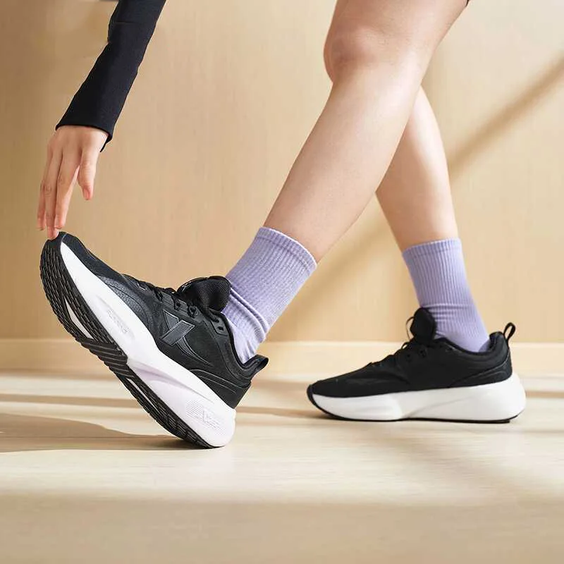 Women Running Shoes Xtep Dynamic Foam Air Wear-Resistant Non-Slip Soft Casual