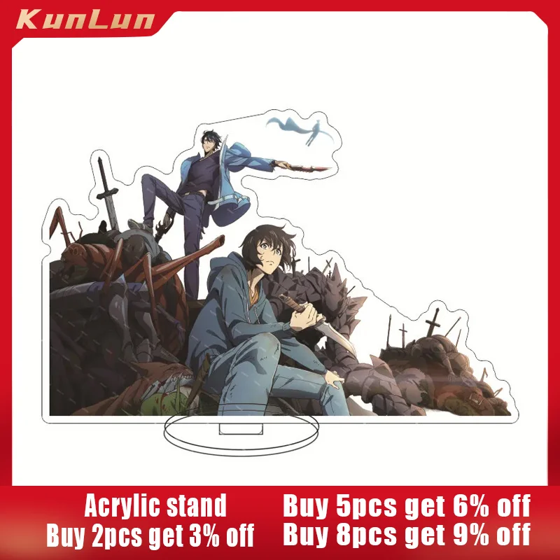 Anjinguang Igris Anime Figur - 24cm Sung Jin Woo Charakter Statue