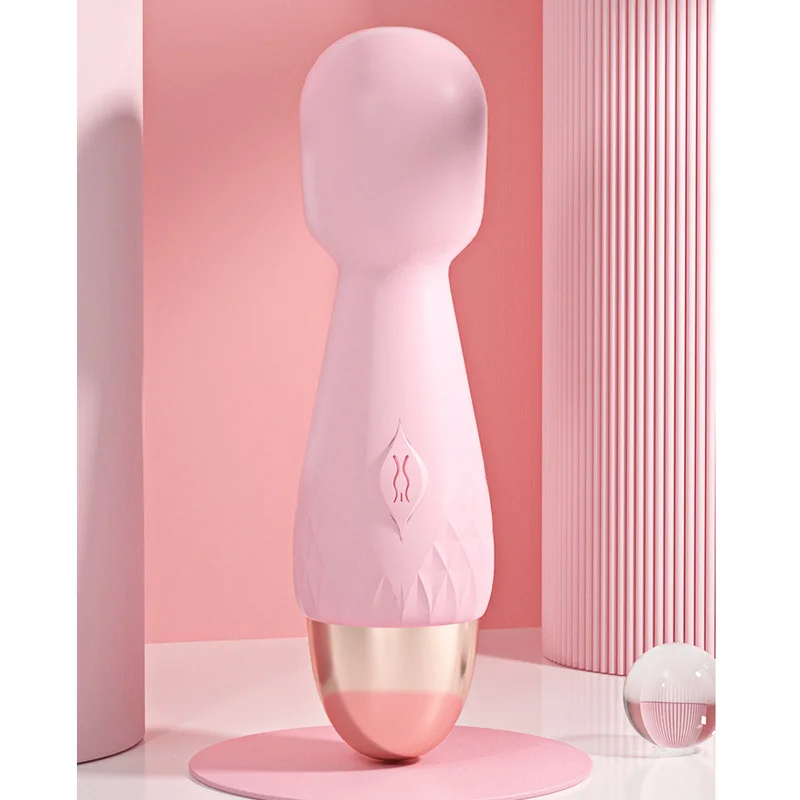 Mini-Vibrator für Frauen, tragbarer AV-Stab, 10 Modi, Vibration, Mini-Massagegerät, wiederaufladbar, wasserdicht, Masturbator, Sexy Shop_voghion.com