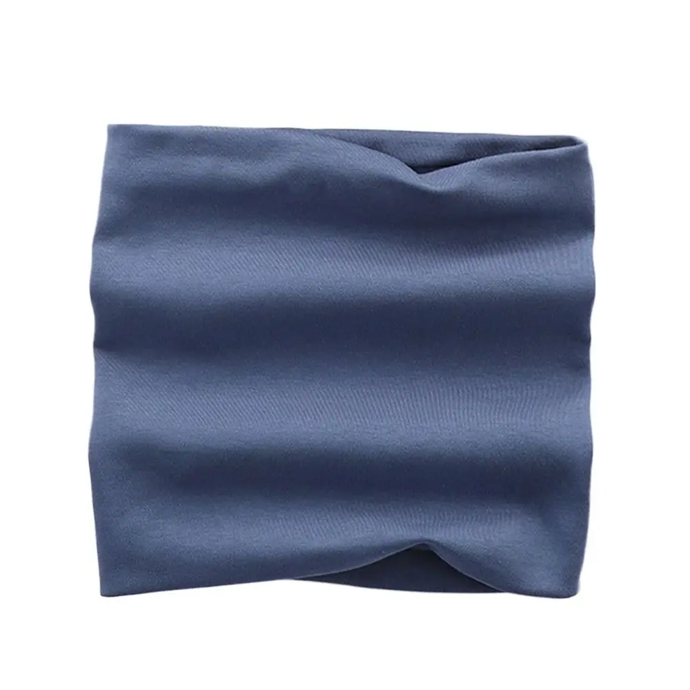 2-12세 겨울용 아동용 면 스카프, 신축성 있는 귀여운 어린이 목 보온 캐시미어 부드러운 넥워머, 남아 여아용