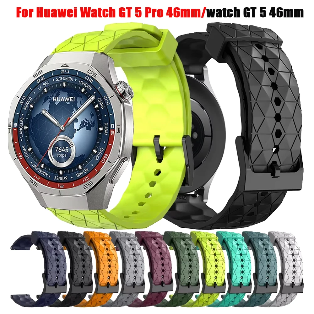 Premium 22mm Silicone Sport Band – Universal Smartwatch Strap