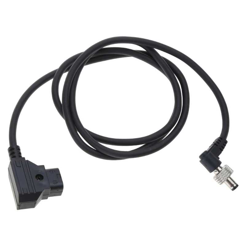 Charging Cable Ac Power Cable Fishing Reel Power Cable D-Tap to Locking DC2.1mm DC2.5mm Monitors Power Cable Right Angle Cable Suitable for Atomos Video Assists Monitors