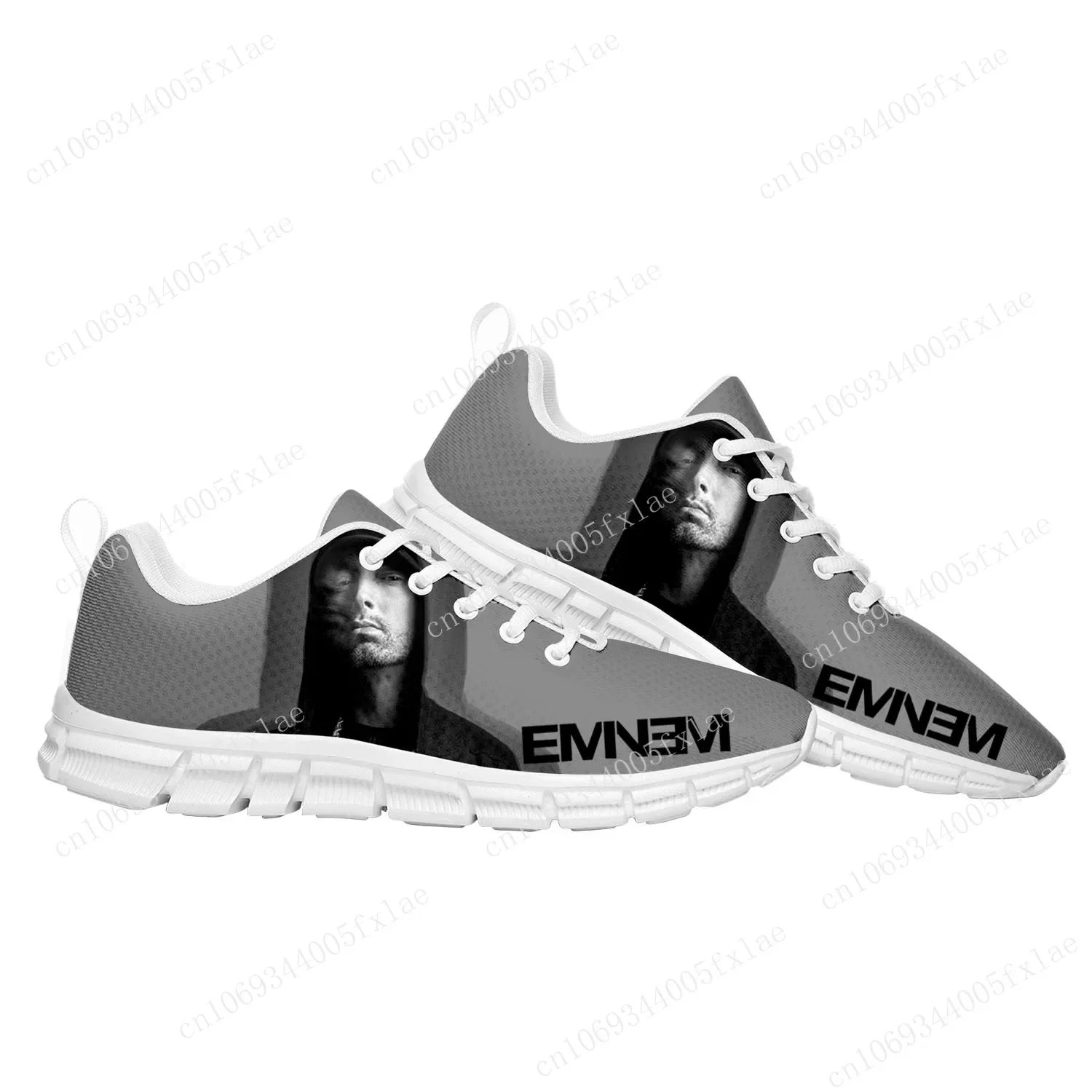 

Eminem Hip Hop Rapper Music Popular Sports Shoes Mens Womens Teenager Kids Children Sneakers Custom High Quality Couple Shoes
