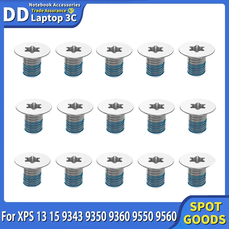 10-200 pcs Notebook Fenék esetben csavarok számára Dell XPS 13th 15 9343 9350 9360 9370 9380 7390 9550 9560 5510 Széria