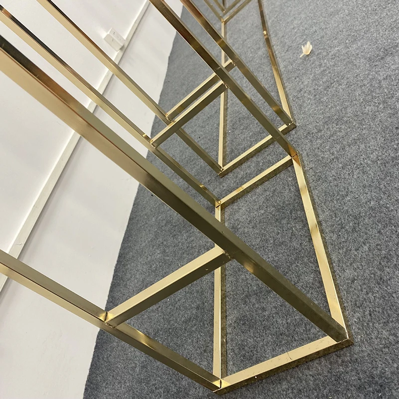 High Quality Large Wedding Arch Set Stage Frame Arches Stand Metal Backdrop Frame Decoratives