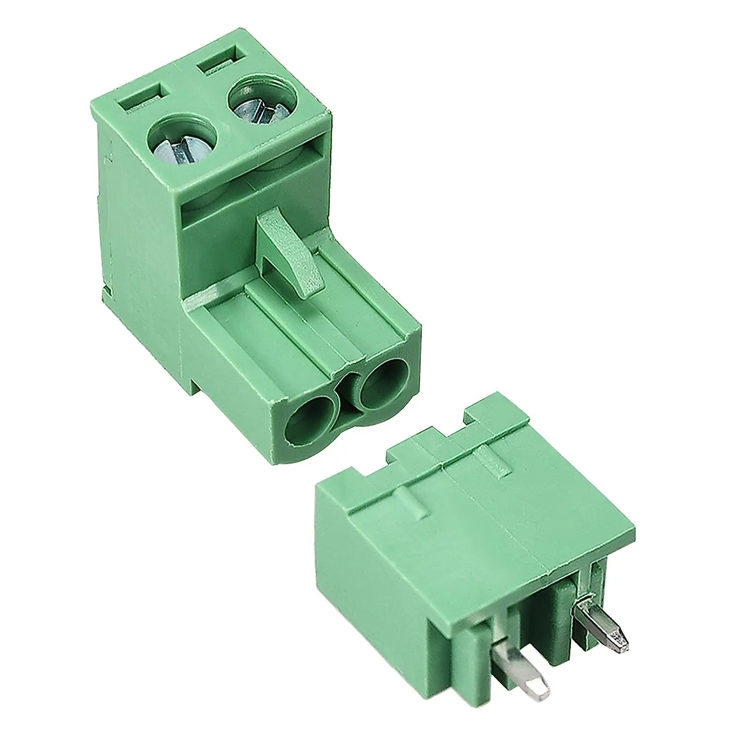 

Tcenofoxy 5.08mm Phoenix Connectors 2 Pin 5.08mm Pitch Male Female PCB Screw Terminal Block 20 Sets