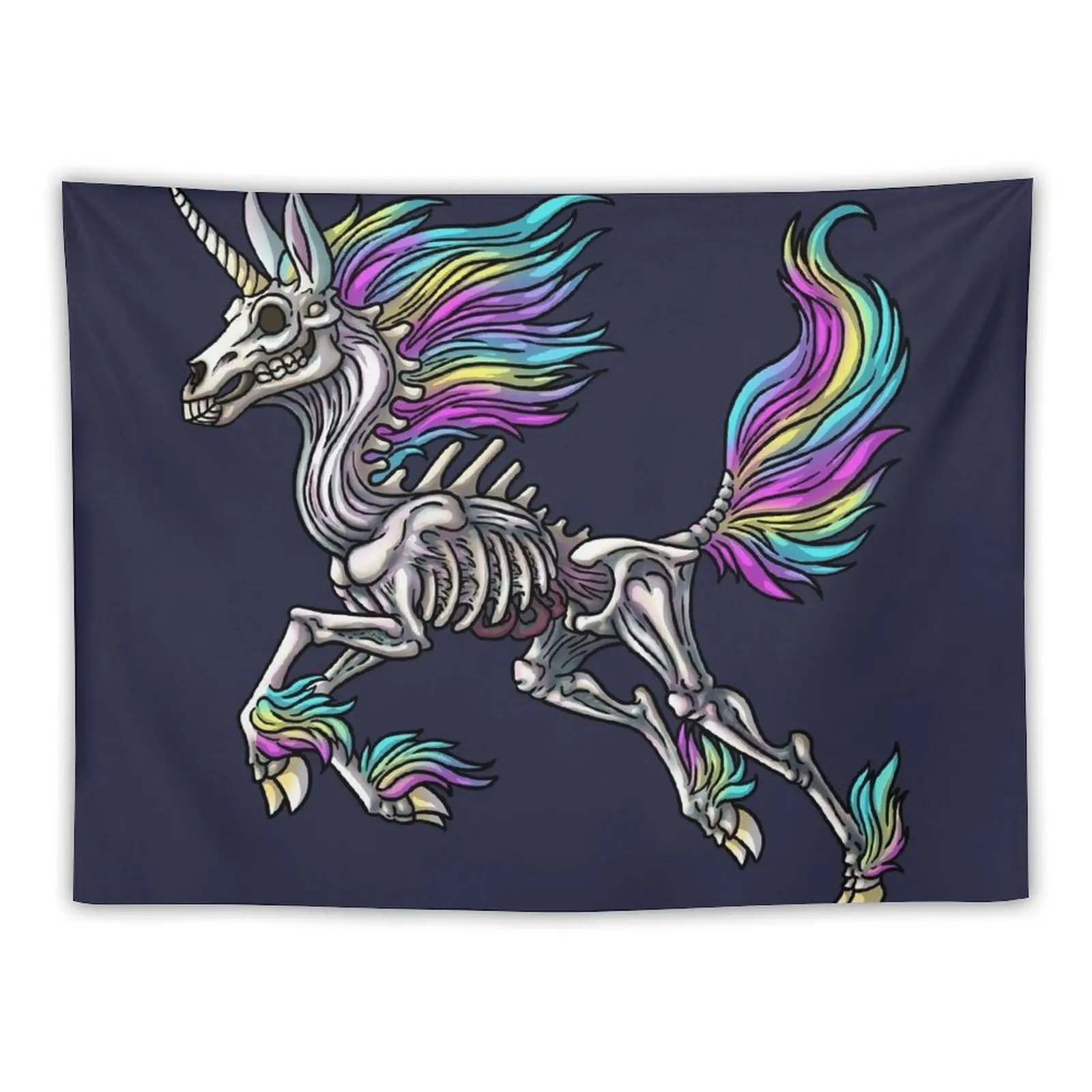 

Zombie Unicorn Tapestry Aesthetic Room Decor Home Decor Accessories Aesthetics For Room Tapestry