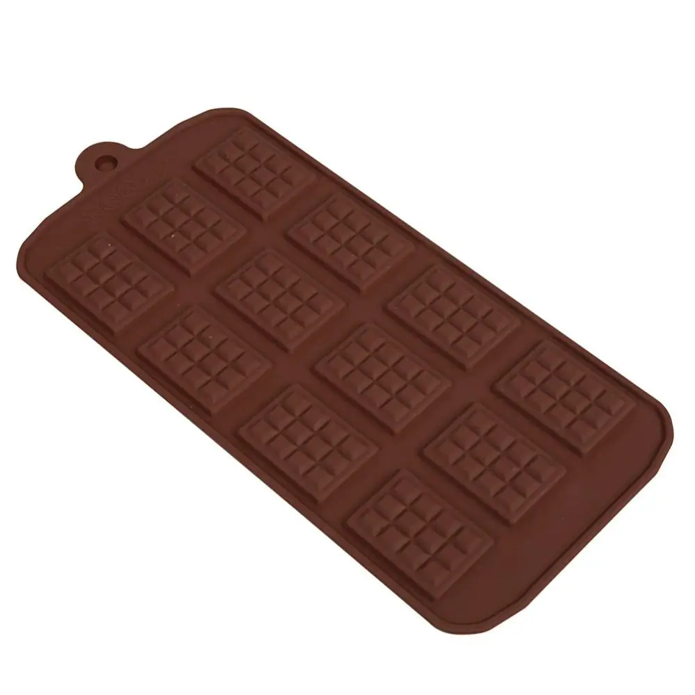 1~30PCS Cells Chocolate Mold for Scented Candle Making Decorating Tool Fondant Patisserie Candy Bar Silicone Mould Handmade