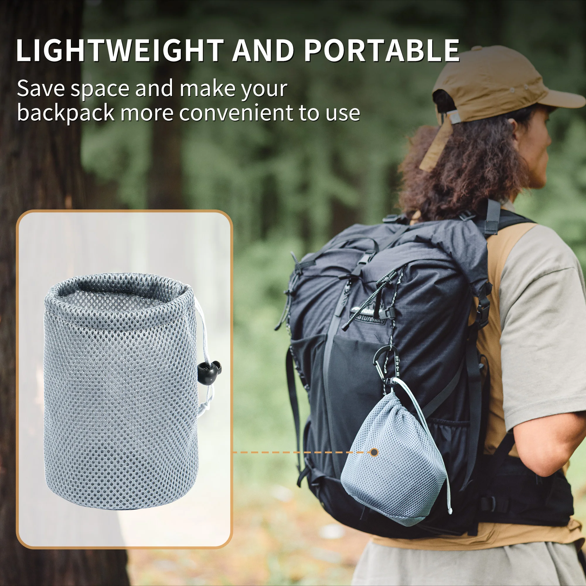 Naturehike Ti02 Ti02 650ml 900ml Titanium Hanging Pot Outdoor Camping Hiking Backpacking Picnic BBQ Portable Folding Cup Pan