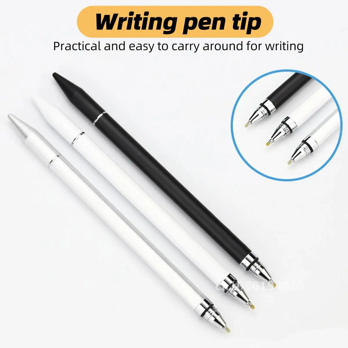 

Universal 3 in 1 Tablet Phone Touch Screen Pen Capacitive Disc Stylus Ballpoint Pen Drawing Pencil for Xiaomi Huawei Samsung
