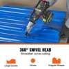 VEVOR Metal Cutter Drill Attachment Metal Shears Attachment with 360 Degree Pivoting Head for Cutting Max 21 GA 4