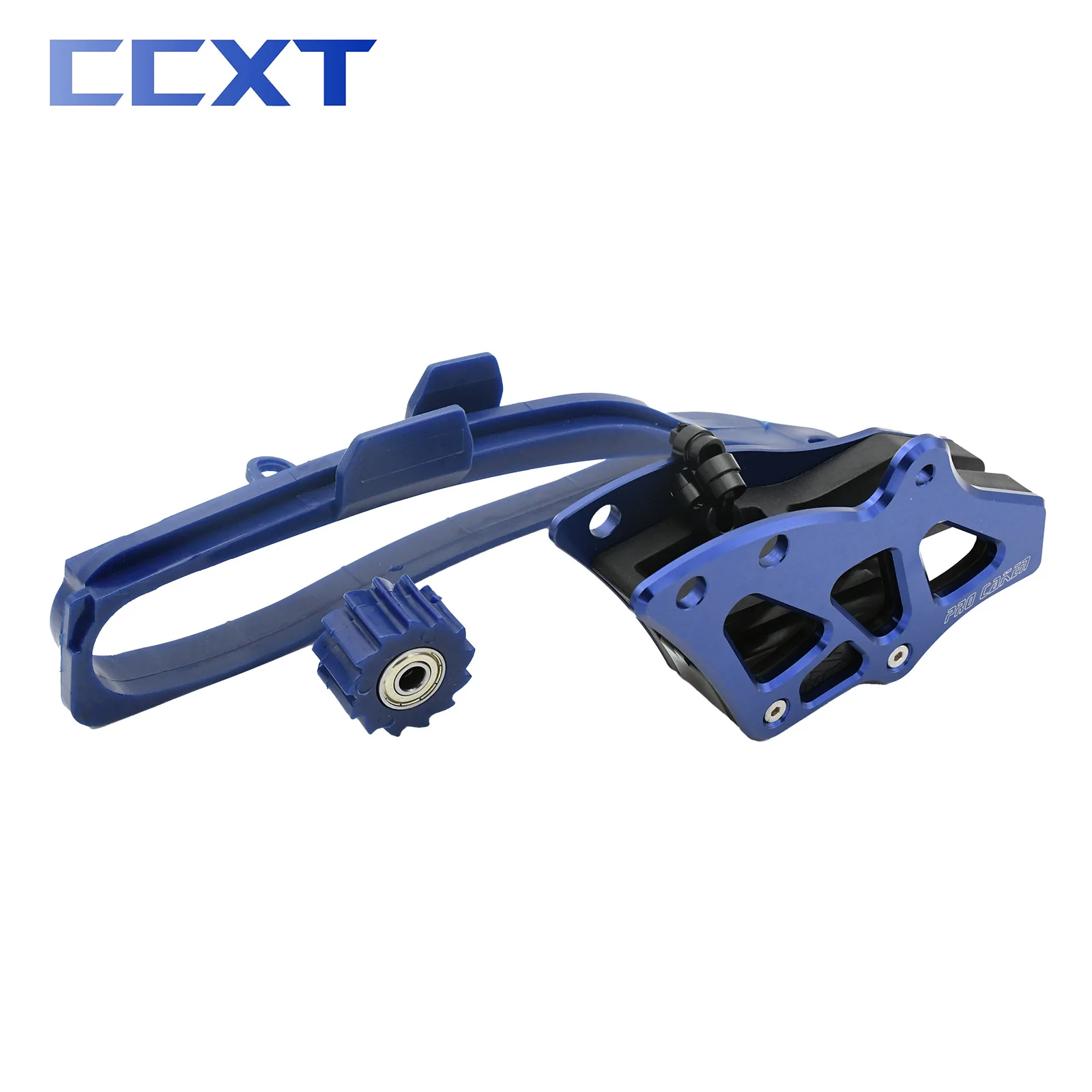Motocross CNC Chain Guide Swingarm Chain Slider Guide Bottom Roller For Yamaha YZ WR YZ125 YZ250 YZ250F YZ450F WR250F WR450F