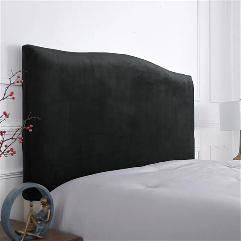 VelvetElasticBedheadCoverAllinclusiveBedHeadCoverSolidBed